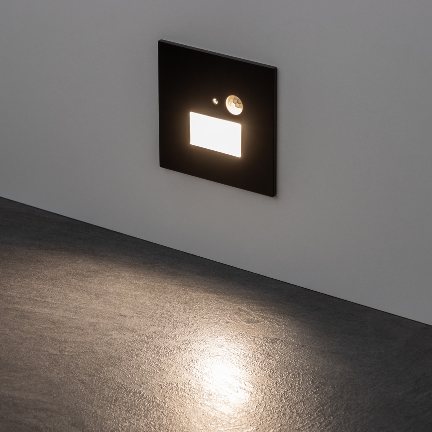 Iluminação de escada LED com sensor de movimento LED/1,5W/230V 3000K/4000K/6500K