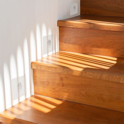 Iluminação de escada LED LED/3W/230V 4000K branco