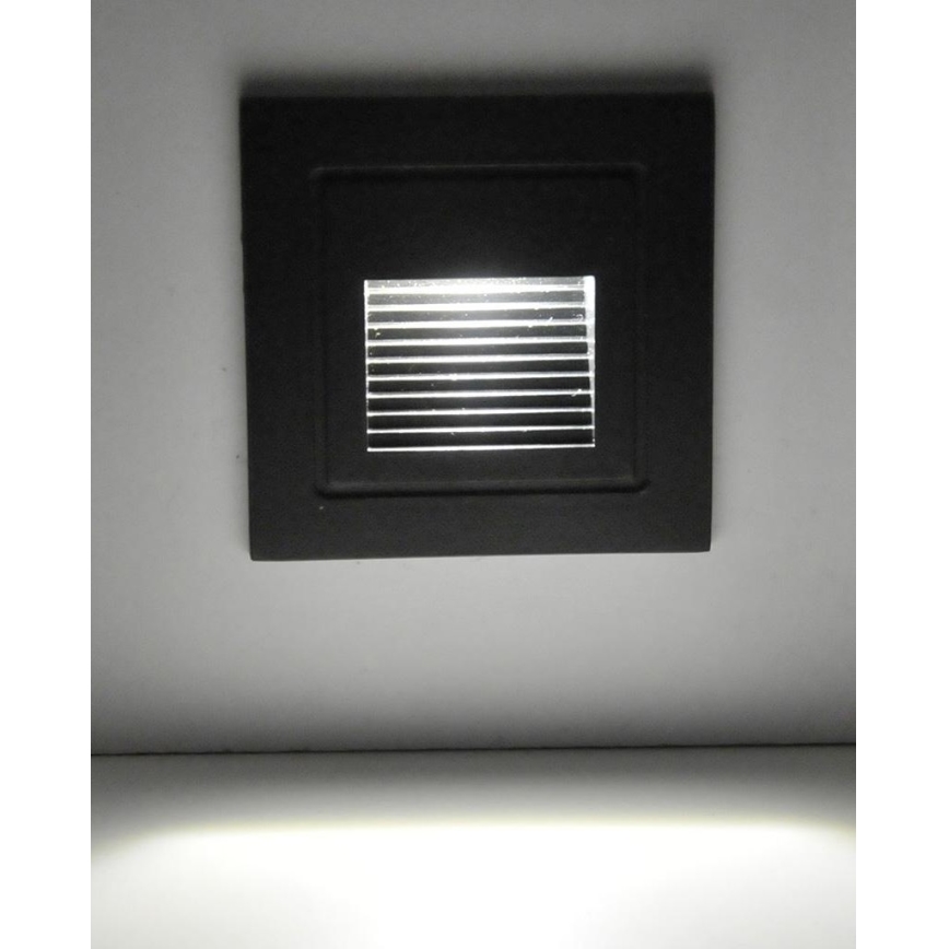 Iluminação de escadas exteriores LED Q6 LED/3W/230V IP44