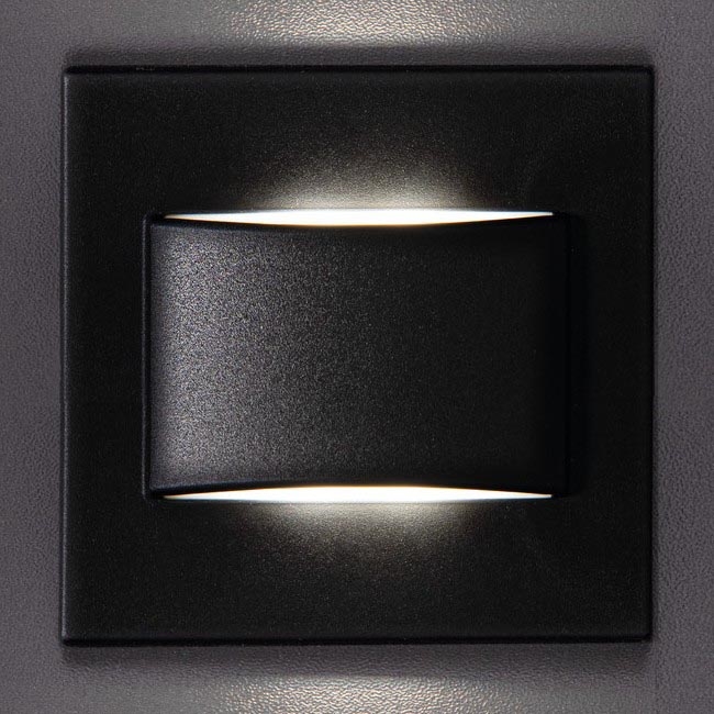 Iluminação de escadas LED ERINUS LED/1,5W/12V 3000K preto