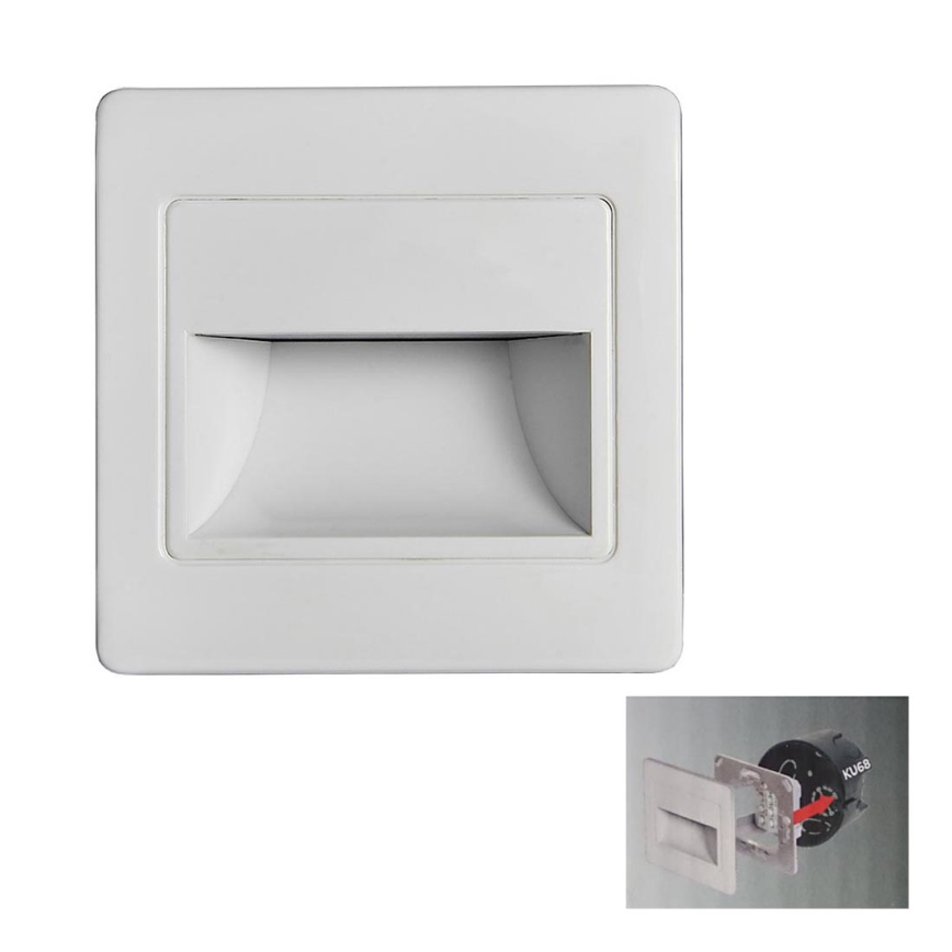Iluminação de escadas LED STEP LIGHT LED/1,5W/230V branca