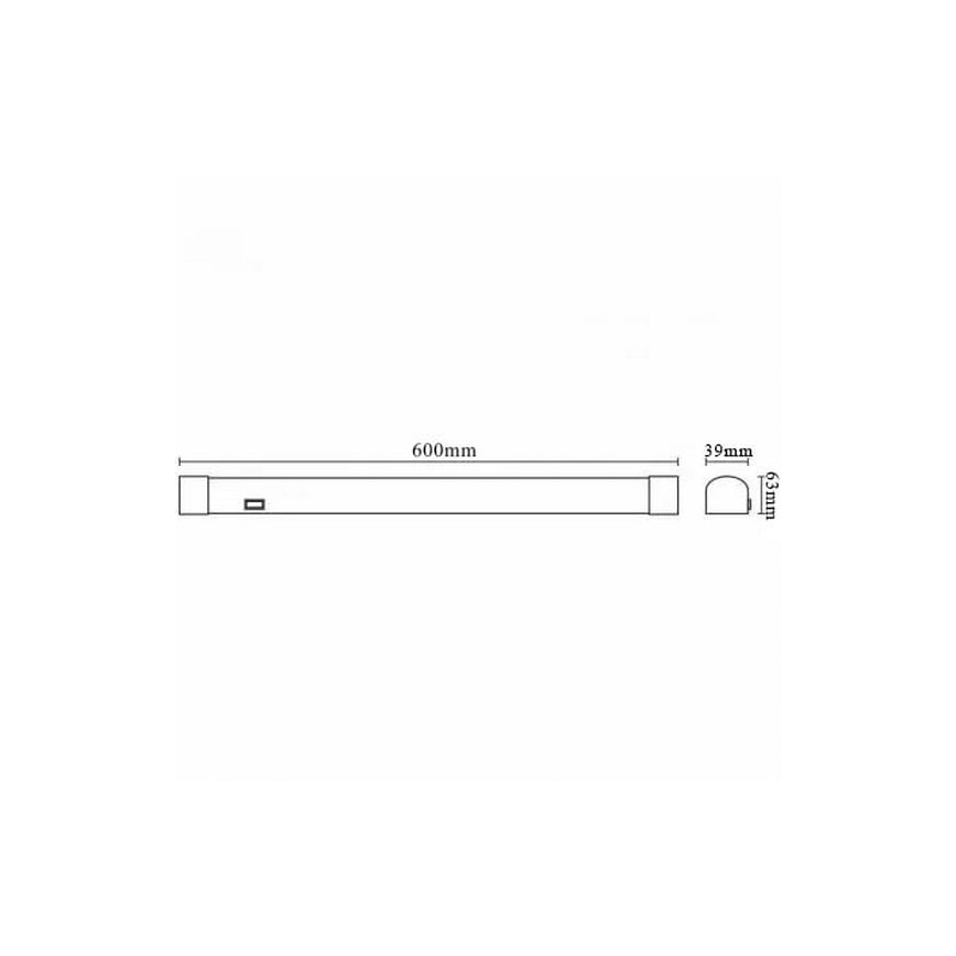 Iluminação de espelho de casa de banho LED LED/15W/230V 4000K IP44