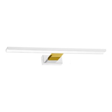 Iluminação de espelho de casa de banho LED SHINE LED/13,8W/230V IP44 branca/dourada
