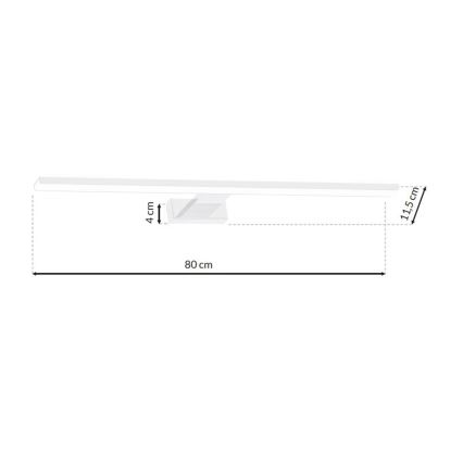Iluminação de espelho de casa de banho LED SHINE WHITE LED/15W/230V IP44