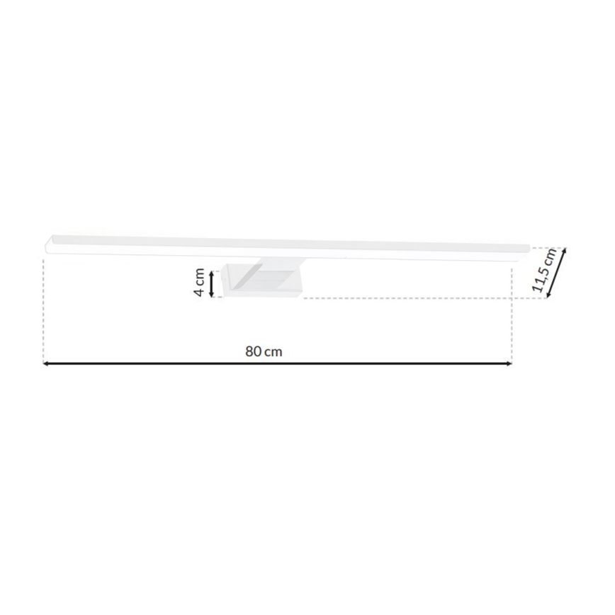Iluminação de espelho de casa de banho LED SHINE WHITE LED/15W/230V IP44