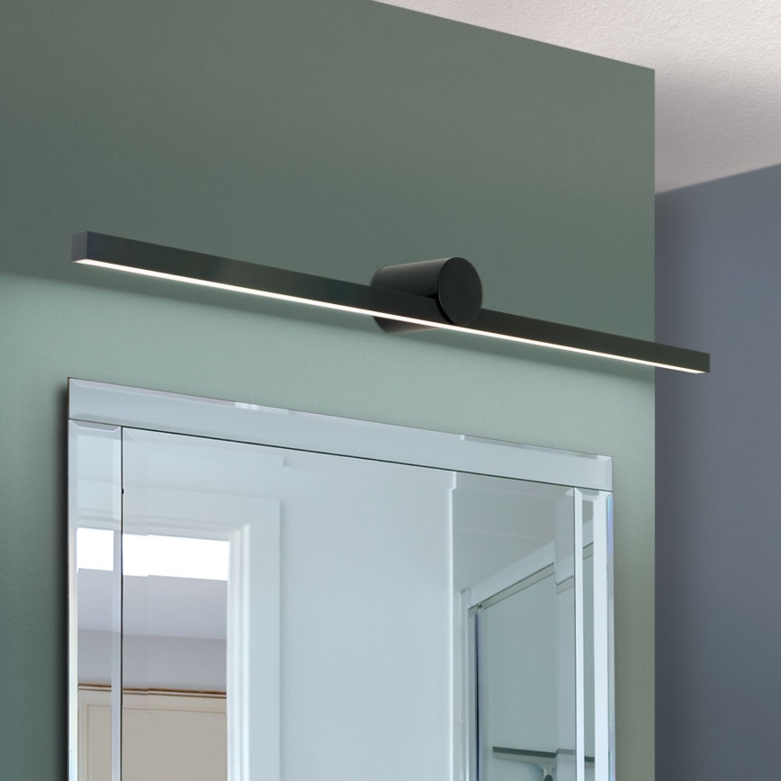 Iluminação de espelho para casa de banho LED BEAUTY LED/24W/230V 101 cm IP54 preto