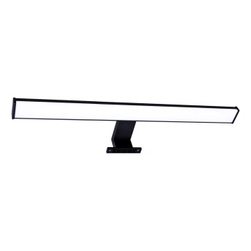 Iluminação de espelho para casa de banho LED ELBA LED/12W/230V 4000K 60 cm IP44 preto