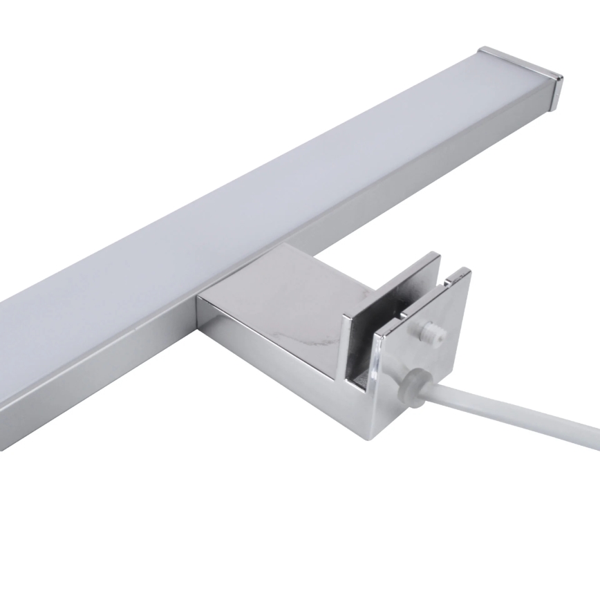 Iluminação de espelho para casa de banho LED ELBA LED/8W/230V 4000K 40 cm IP44 cromado brilhante