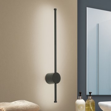 Iluminação de espelho para casa de banho LED FERDINAND LED/12W/230V IP54 preto