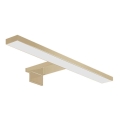Iluminação de espelho para casa de banho LED LED/5W/230V 4000K 30 cm IP44 dourado