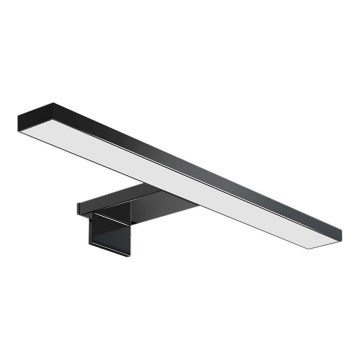 Iluminação de espelho para casa de banho LED LED/5W/230V 4000K 30 cm IP44 preto