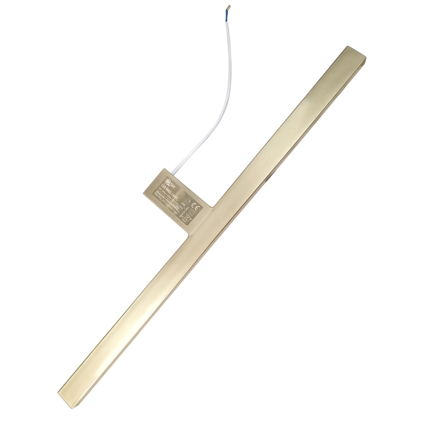 Iluminação de espelho para casa de banho LED LED/8W/230V 4000K 50 cm IP44 dourado