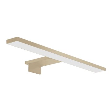 Iluminação de espelho para casa de banho LED LED/8W/230V 4000K 50 cm IP44 dourado mate