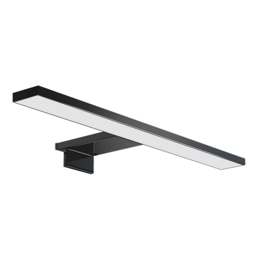 Iluminação de espelho para casa de banho LED LED/8W/230V 4000K 50 cm IP44 preto