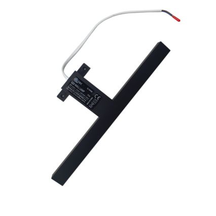 Iluminação de espelho para casa de banho LED LED/8W/230V 4000K 50 cm IP44 preto