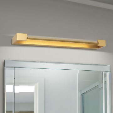 Iluminação de espelho para casa de banho LED MARILYN LED/18W/230V 60 cm IP44 dourado