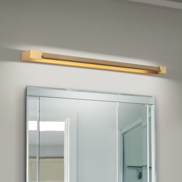 Iluminação de espelho para casa de banho LED MARILYN LED/24W/230V 90 cm IP44 dourado