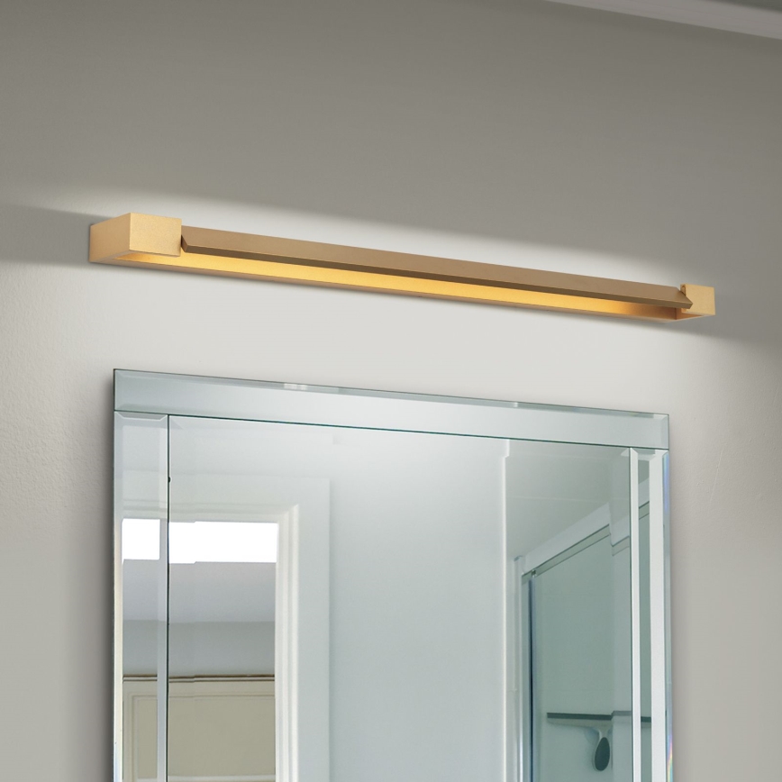 Iluminação de espelho para casa de banho LED MARILYN LED/24W/230V 90 cm IP44 dourado