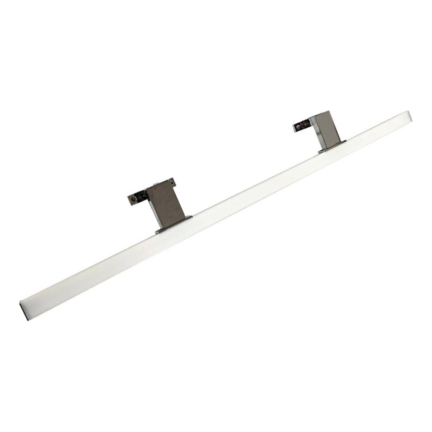 Iluminação de espelho para casa de banho LED MIRROR LED/12W/230V 80 cm IP44 cromado brilhante