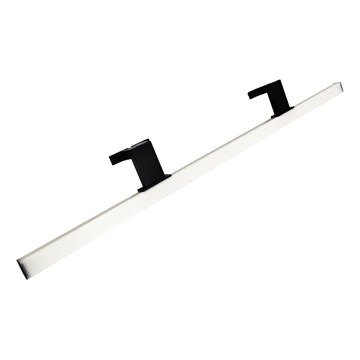 Iluminação de espelho para casa de banho LED MIRROR LED/12W/230V 80 cm IP44 preto