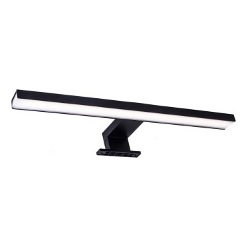 Iluminação de espelho para casa de banho LED SAMOS LED/8W/230V 4000K 40 cm IP44 preto