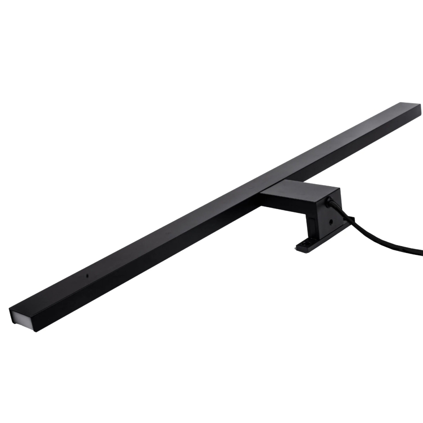 Iluminação de espelho para casa de banho LED SAMOS LED/8W/230V 4000K 40 cm IP44 preto
