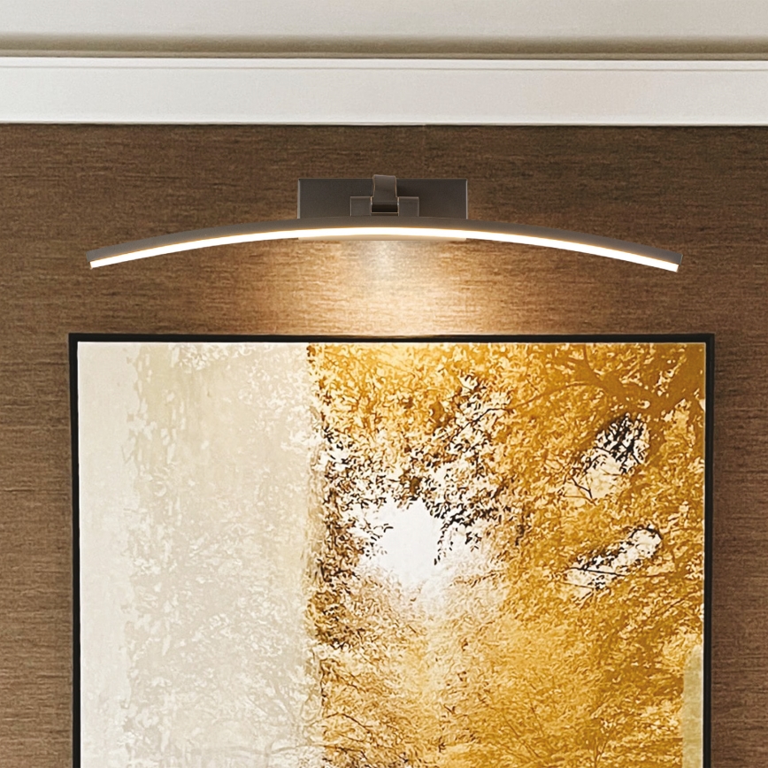Iluminação de ilustração LED LED/10W/230V 4000Κ 50 cm preto