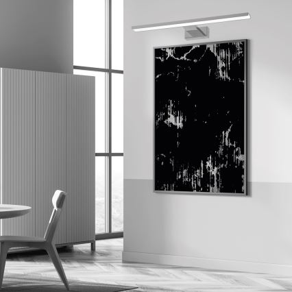 Iluminação de ilustração LED PINTO LED/12W/230V cromado brilhante
