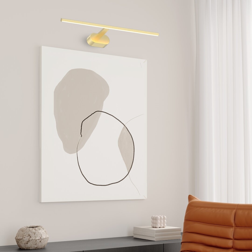 Iluminação de ilustração LED PRADO LED/11W/230V dourado