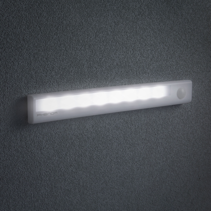 Iluminação de mobília LED com sensor LED/0,6W/4xAAA