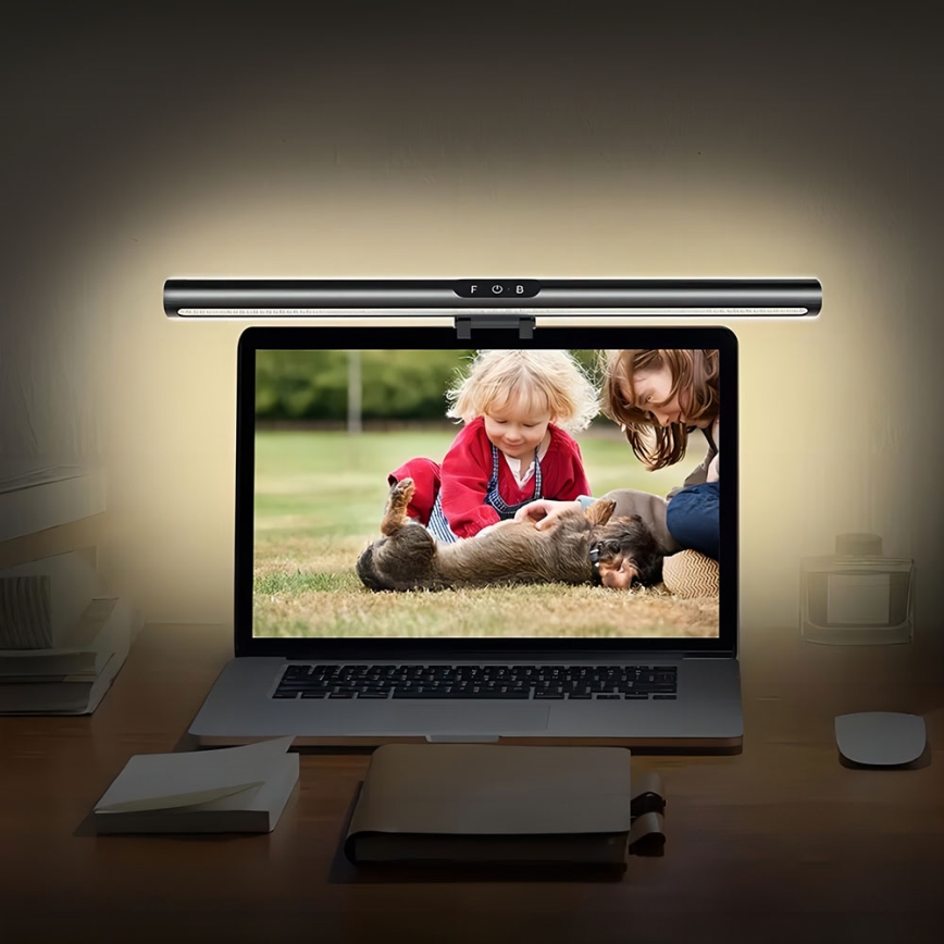 Iluminação de monitor LED com regulação LED/5W/5V 3000/4000/5000/6000K 42 cm preto