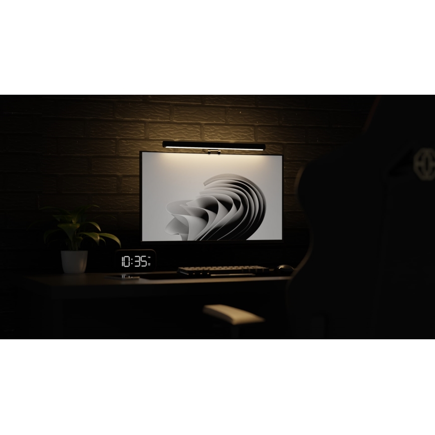 Iluminação de monitor LED com regulação LEVANO LED/5W/5V 3000-6000K preto