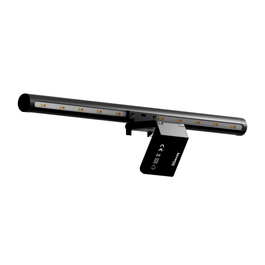 Iluminação de monitor LED com regulação LEVANO LED/5W/5V 3000-6000K preto