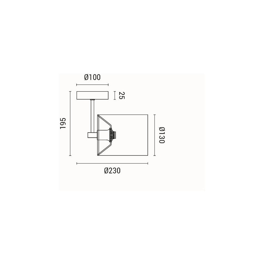 Iluminação de parede 1xE14/15W/230V