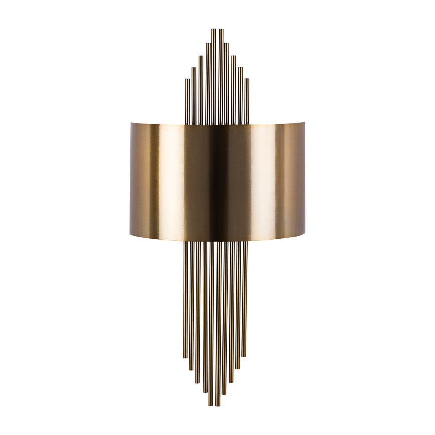 Iluminação de parede 1xE27/40W/230V dourada/cobre