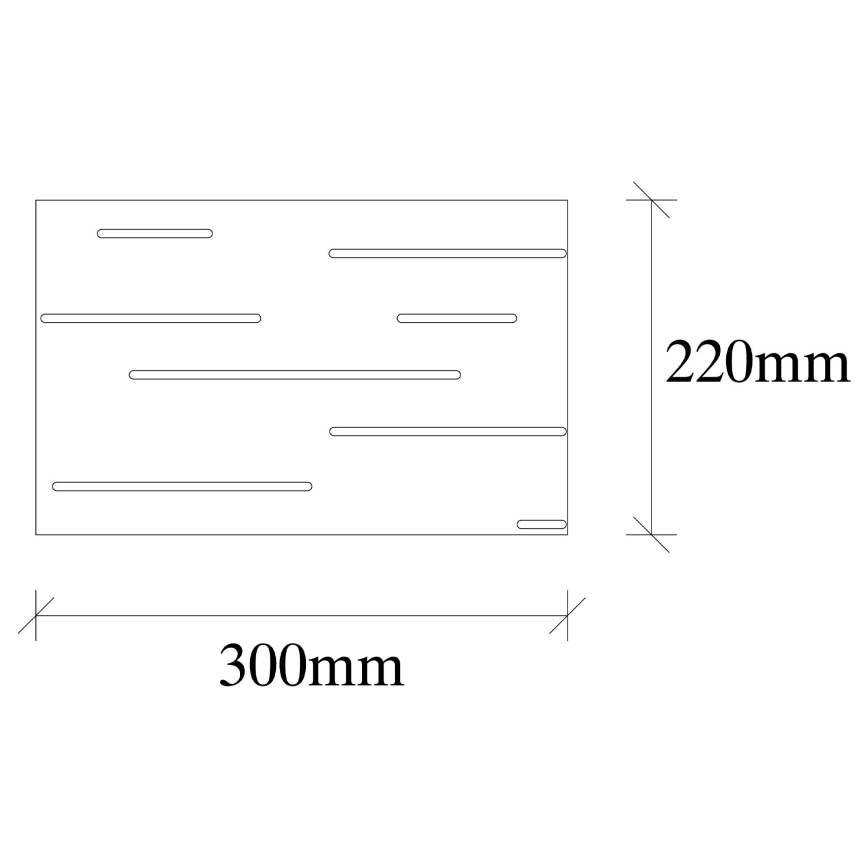 Iluminação de parede 1xE27/40W/230V