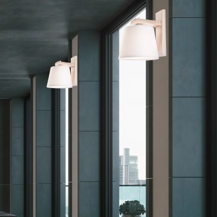 Iluminação de parede 1xE27/60W/230V carvalho