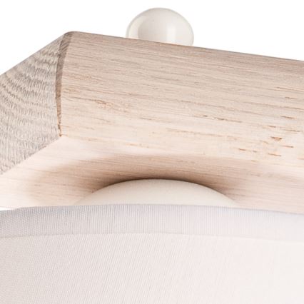 Iluminação de parede 1xE27/60W/230V carvalho