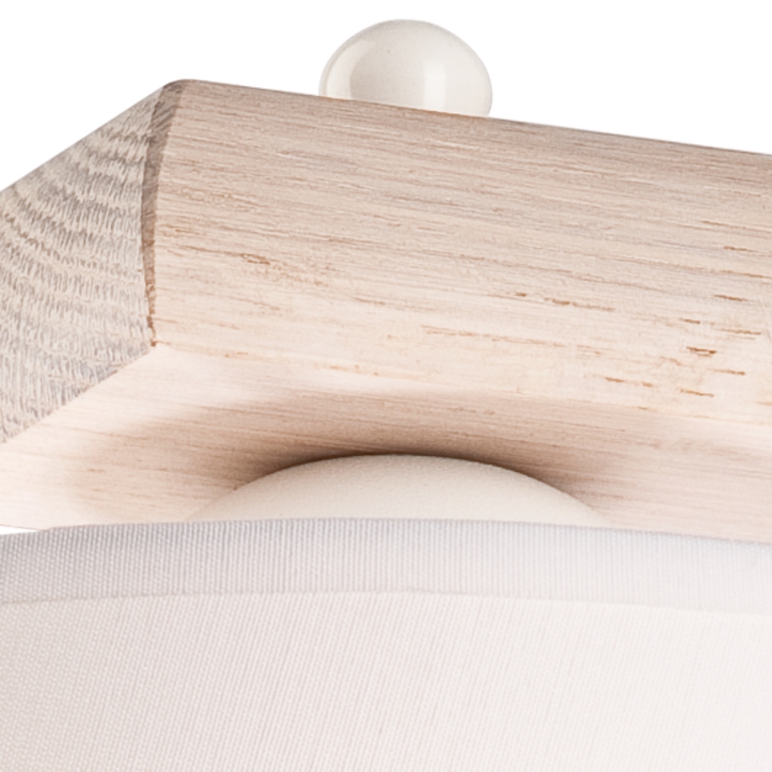 Iluminação de parede 1xE27/60W/230V carvalho