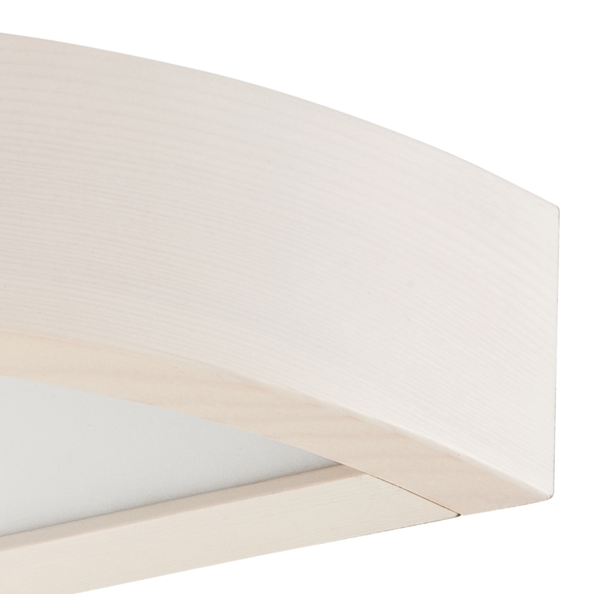 Iluminação de parede 1xE27/60W/230V pinho - FSC certificado