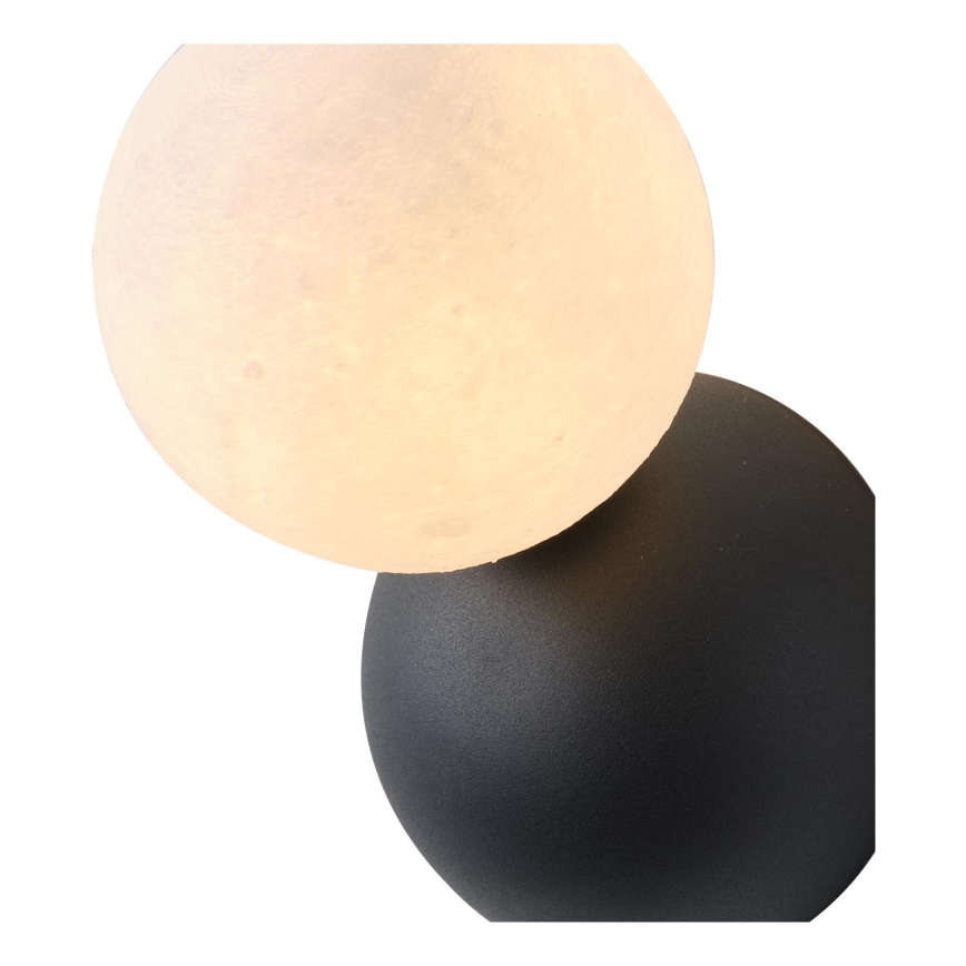 Iluminação de parede 1xG9/25W/230V preto