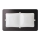 Iluminação de parede 2xE27/20W/230V wenge/faia