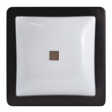 Iluminação de parede 3xE27/20W/230V wenge/faia