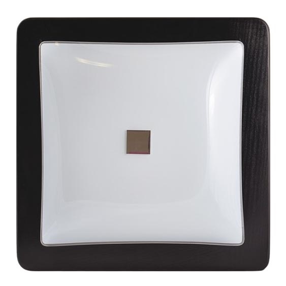Iluminação de parede 3xE27/20W/230V wenge/faia
