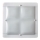 Iluminação de parede 4xE27/20W/230V branco/faia