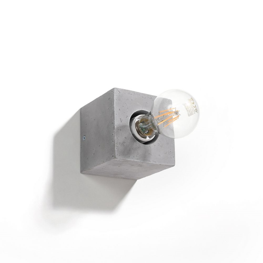 Iluminação de parede ABEL 1xE27/60W/230V betão