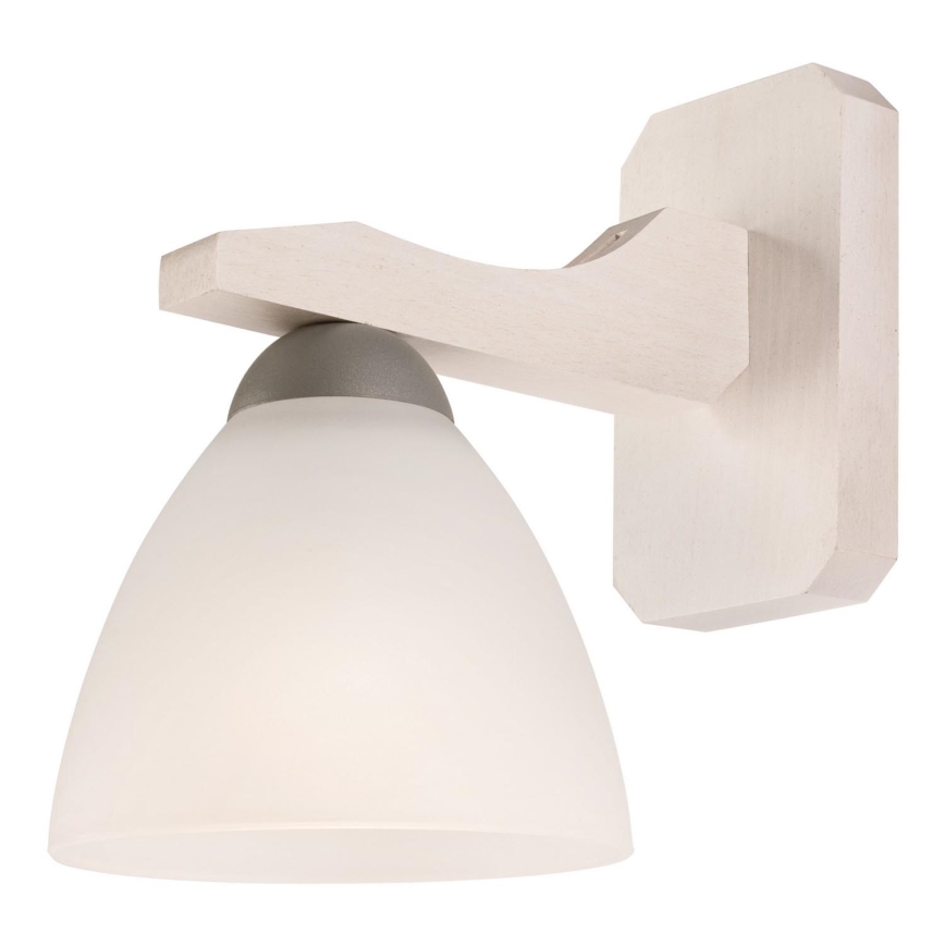 Iluminação de parede ADRIANO 1xE27/60W/230V faia - FSC certificado