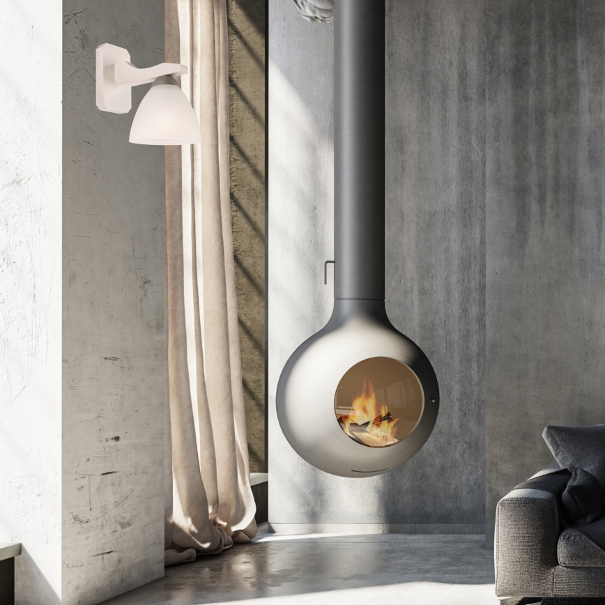 Iluminação de parede ADRIANO 1xE27/60W/230V faia - FSC certificado