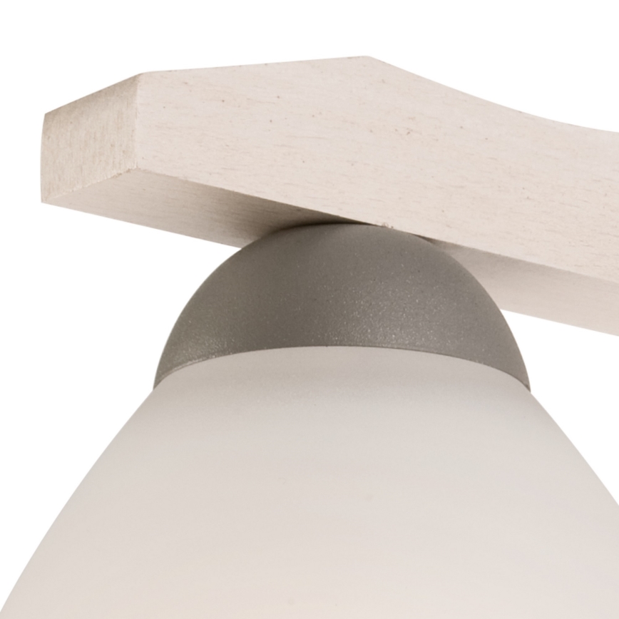 Iluminação de parede ADRIANO 1xE27/60W/230V faia - FSC certificado
