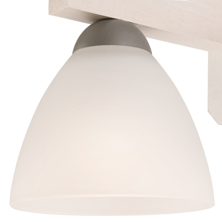 Iluminação de parede ADRIANO 1xE27/60W/230V faia - FSC certificado